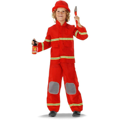 Geaccepteerd schaamte academisch Brandweerman pak met hoed - maat 104/116 | Xenos