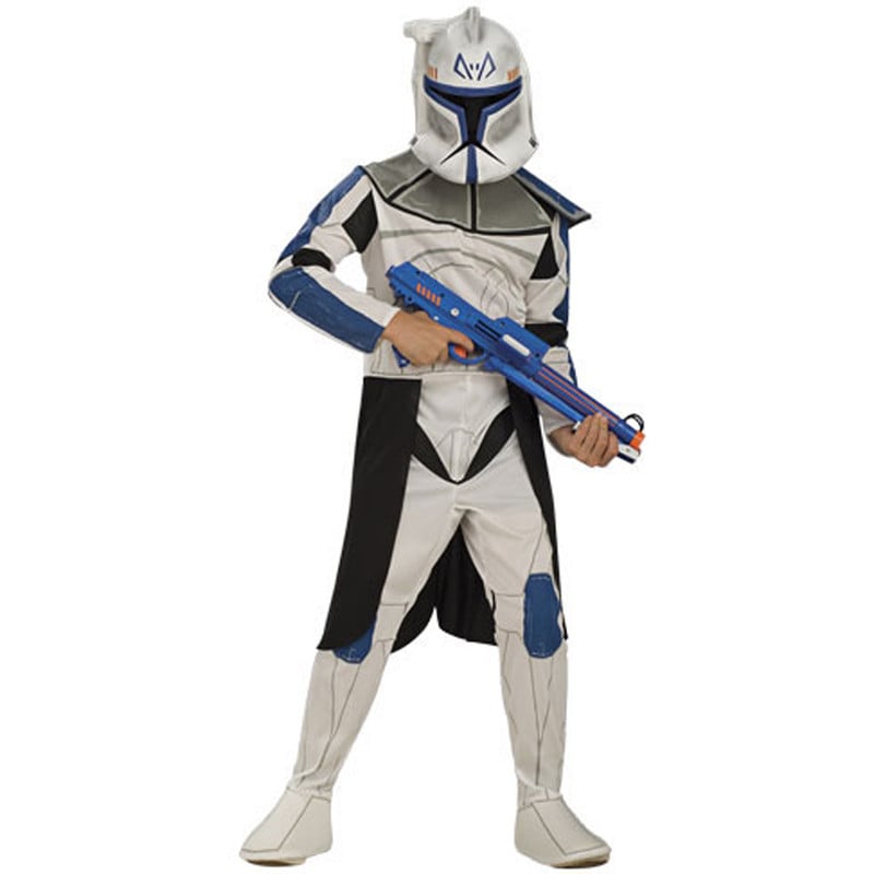 Diverse zonne Bot Star Wars clone trooper leader Rex kostuum - maat 134/146 | Xenos
