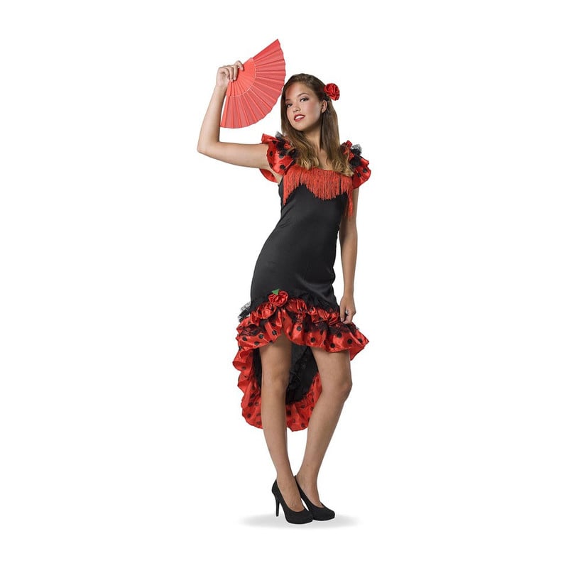 Spaanse Flamenco jurk - maat S/M- 2-delig | Xenos