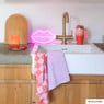 Neon LED lamp lippen - roze - 15x28x2 cm