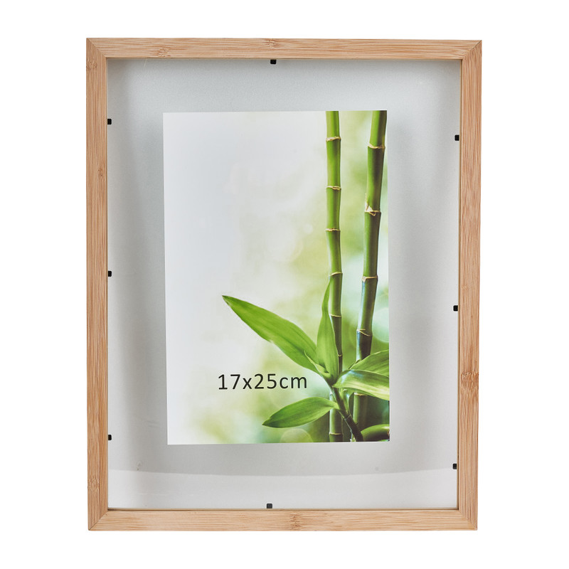 Geurloos Volwassenheid leerling Fotolijst bamboe - 17x25 cm | Xenos