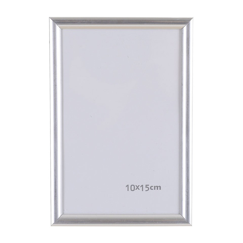 Fotolijst kunststof - 10x15 - zilverkleurig | Xenos