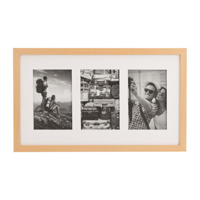 Spreek uit Componist Miniatuur Collagelijst Naomi - 3 foto's - hout | Xenos