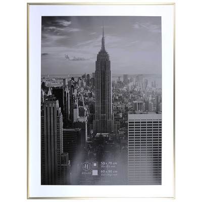 Geschatte Beïnvloeden Dwang Henzo fotolijst Manhattan - 60x80 cm - goud | Xenos