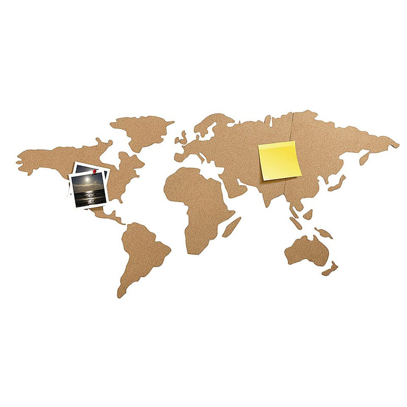 klant invoeren Weg World map kurk | Xenos