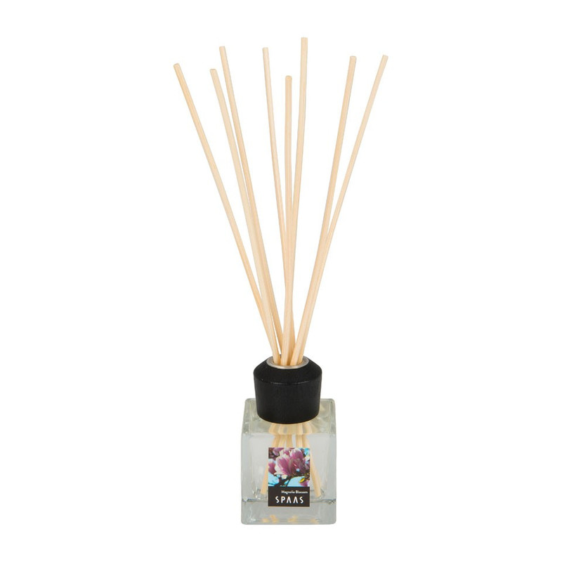Spaas diffuser/geurstokjes - Magnolia - 50 ml