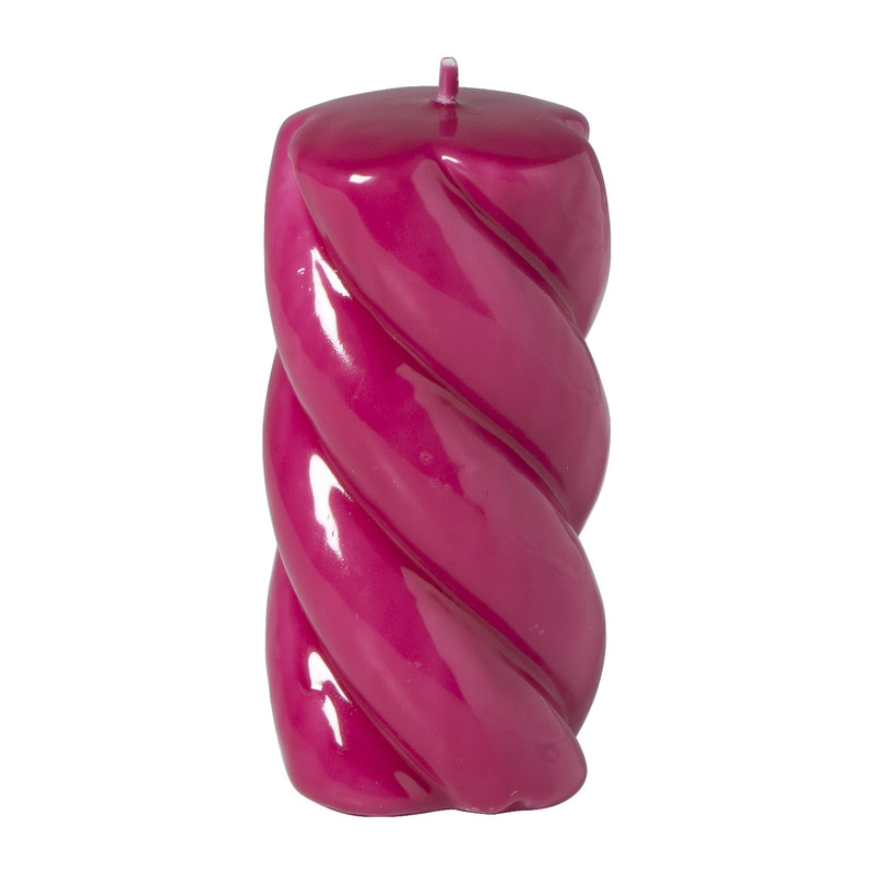 Stompkaars twist groot - fuchsia - ø7x14 cm