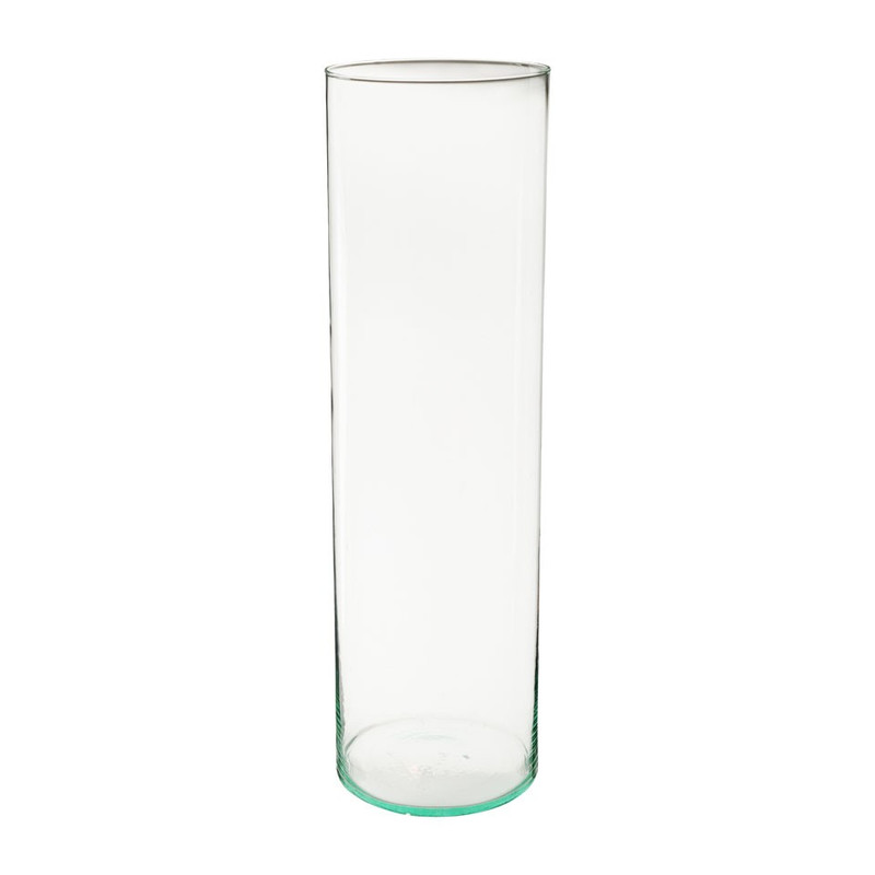 Leeuw kristal verkouden worden Cilindervaas eco glas - 14.5x50 cm | Xenos