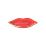 Deco schaaltje lippen - rood - 1.5x11.5x6 cm