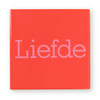 Siertegel Liefde - rood/roze - 10x10x0.5 cm