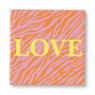 Siertegel Love - 10x10x0.5 cm