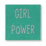 Siertegel Girl Power - 10x10x0.5 cm