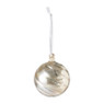 Kerstbal marble goud - diverse varianten - ⌀8 cm