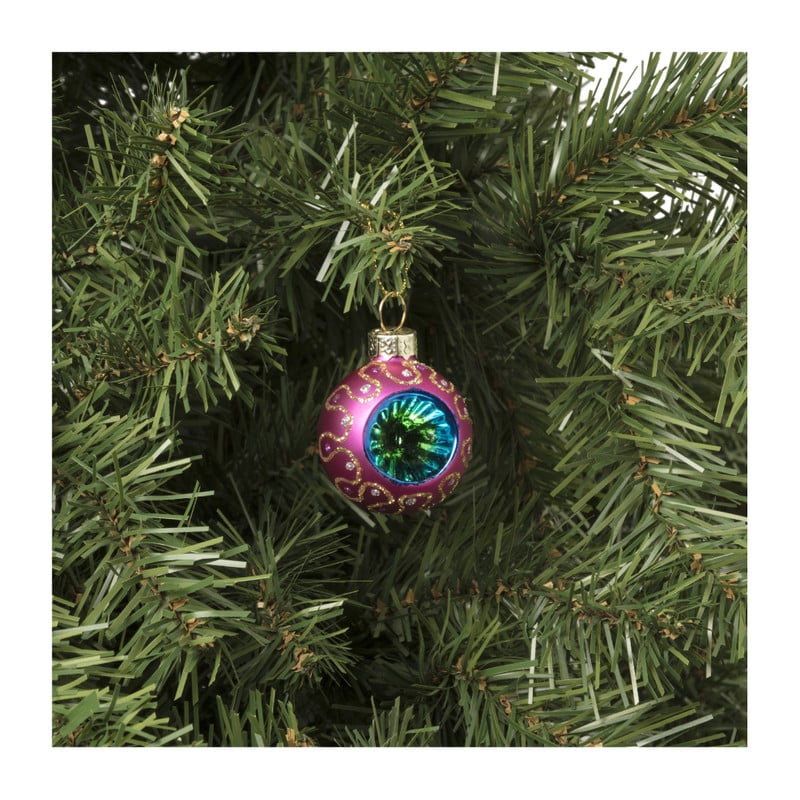 Kerstbal boho mini - diverse varianten - ø4 cm