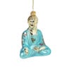 Kersthanger buddha - diverse kleuren -13.4x9x5.2 cm