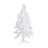 Kerstboom wit LED licht - 90cm