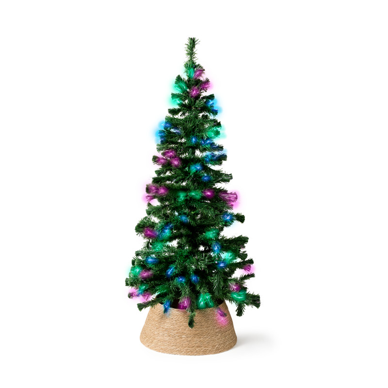 cliënt opschorten trechter Fiber optic kerstboom - groen - 180x75 cm | Xenos