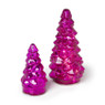 Lampje kerstboom groot - fuchsia - ø9.5x21 cm