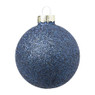 Kerstbal box - blauw - set van 8