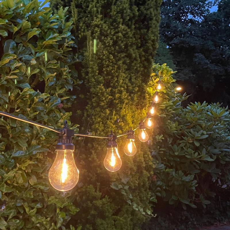 Lichtsnoer voor buiten - 10 LED lampen - 7.5 meter