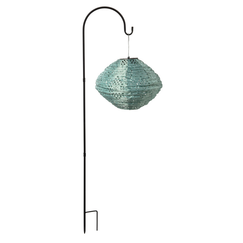 Lampion haak - zwart - 100 cm