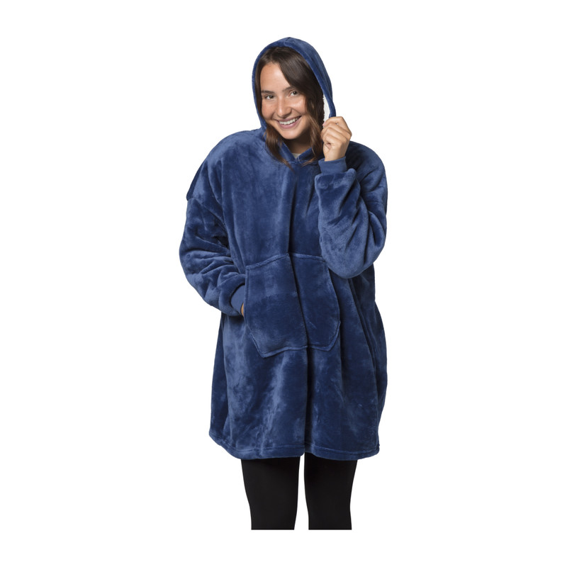hoodie - blauw - one size |