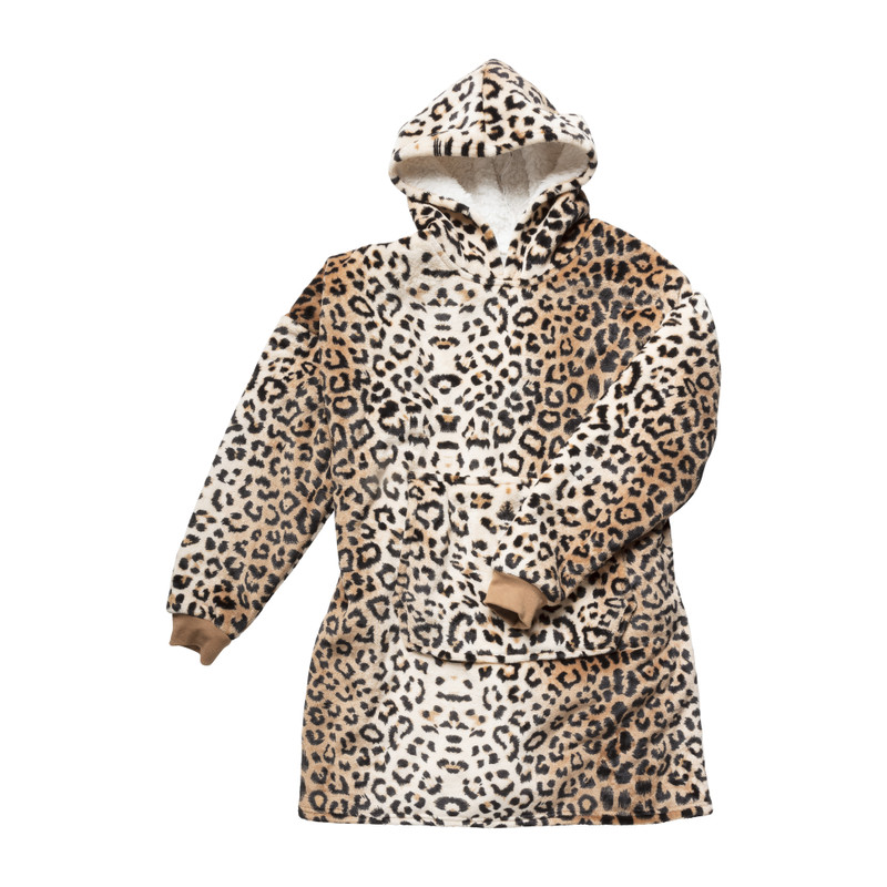 lijden Corporation Verstoring Oversized hoodie - luipaard - one size | Xenos