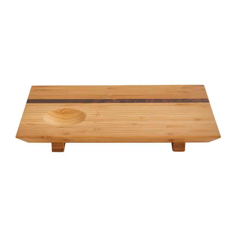 feedback vaardigheid Gunst Bamboe sushi plank - 27x18x3cm | Xenos