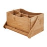 Keuken caddy - bamboe - 23x14x23.5 cm