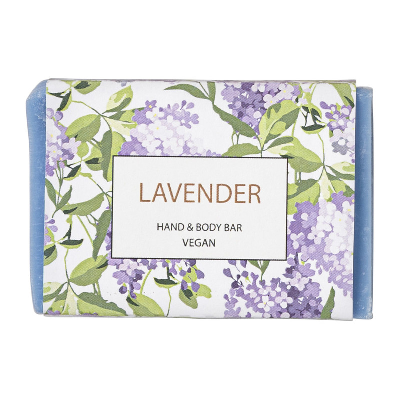 Hand & body bar - lavendel - 105 g