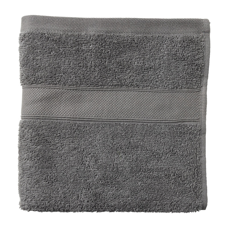 Handdoek klein - antraciet - 50x100 cm