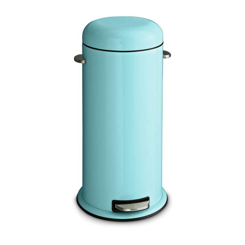 Retro pedaalemmer blauw - 30 liter | Xenos