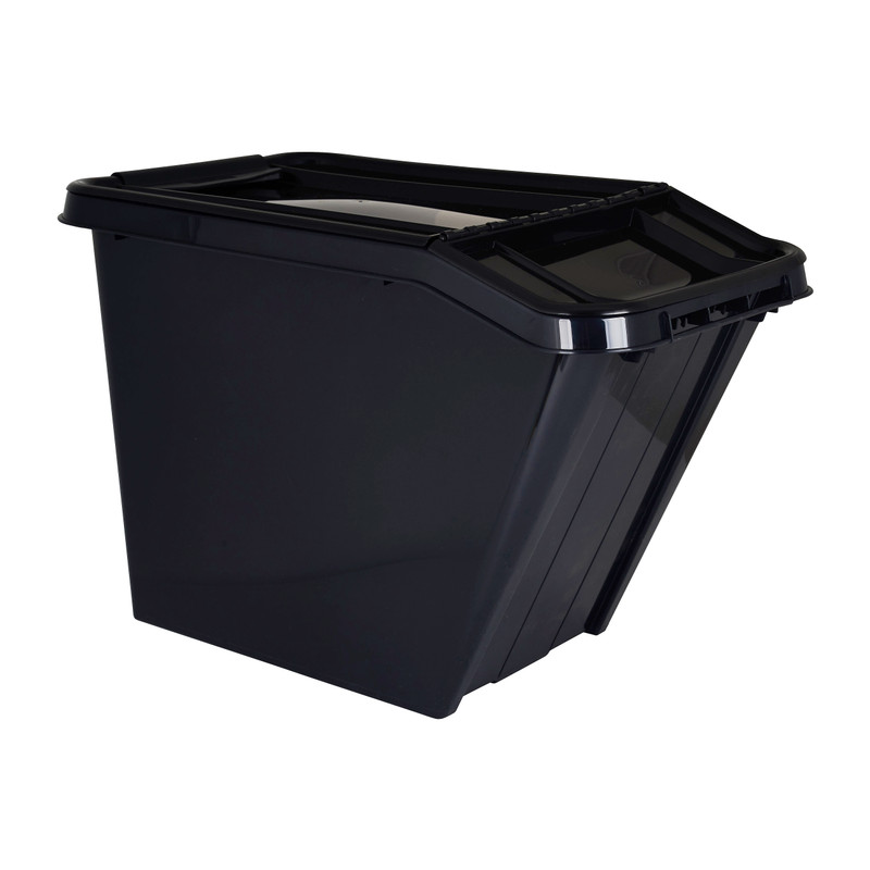 Anoniem Verschuiving Afrika Opbergbox recycle - Zwart - 58L | Xenos