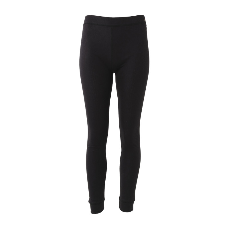 Thermo legging S/M - zwart - katoen/polyester