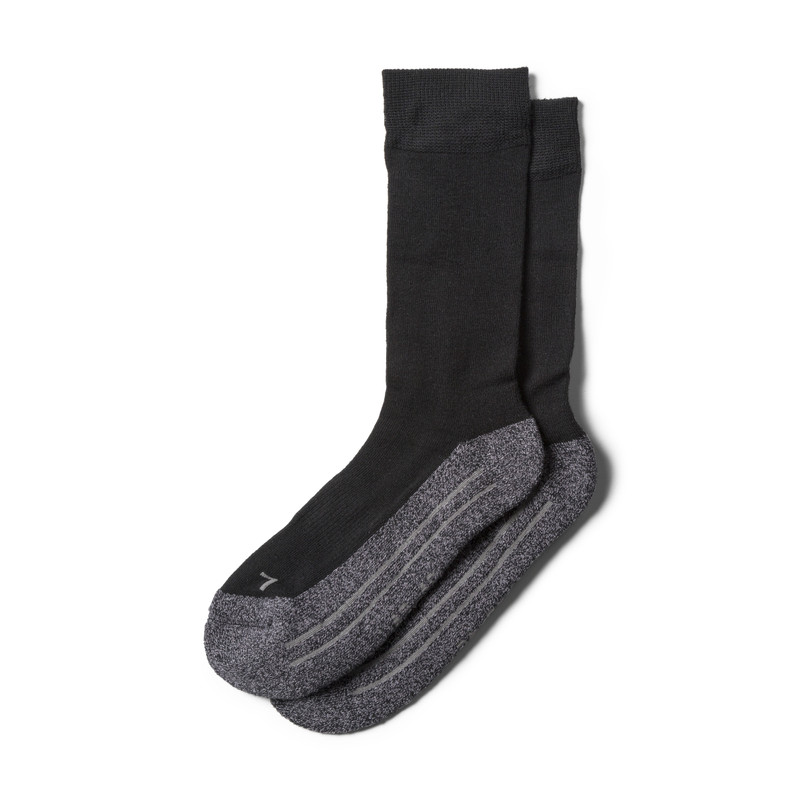 Image of Coolmax bamboe sokken 35/38 - zwart - 2 paar