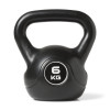 Kettlebell 6 kg - zwart