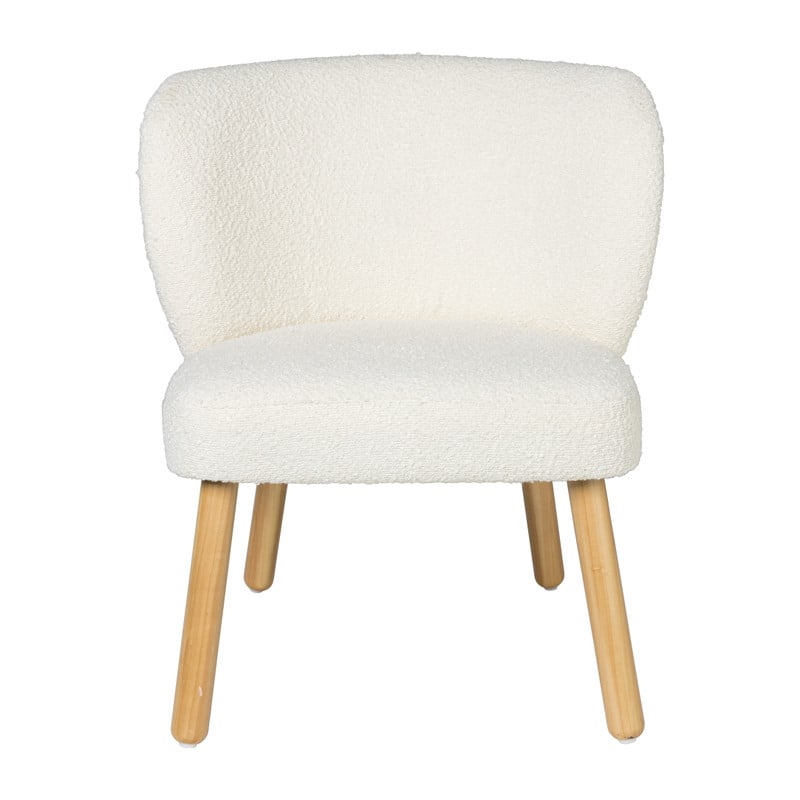 Teddy fauteuil - Troyes - wit - 68.5x60x59.5 cm