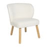 Teddy fauteuil - Troyes - wit - 68.5x60x59.5 cm