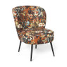 Fauteuil Frida - gebloemd - 77x69x60 cm 