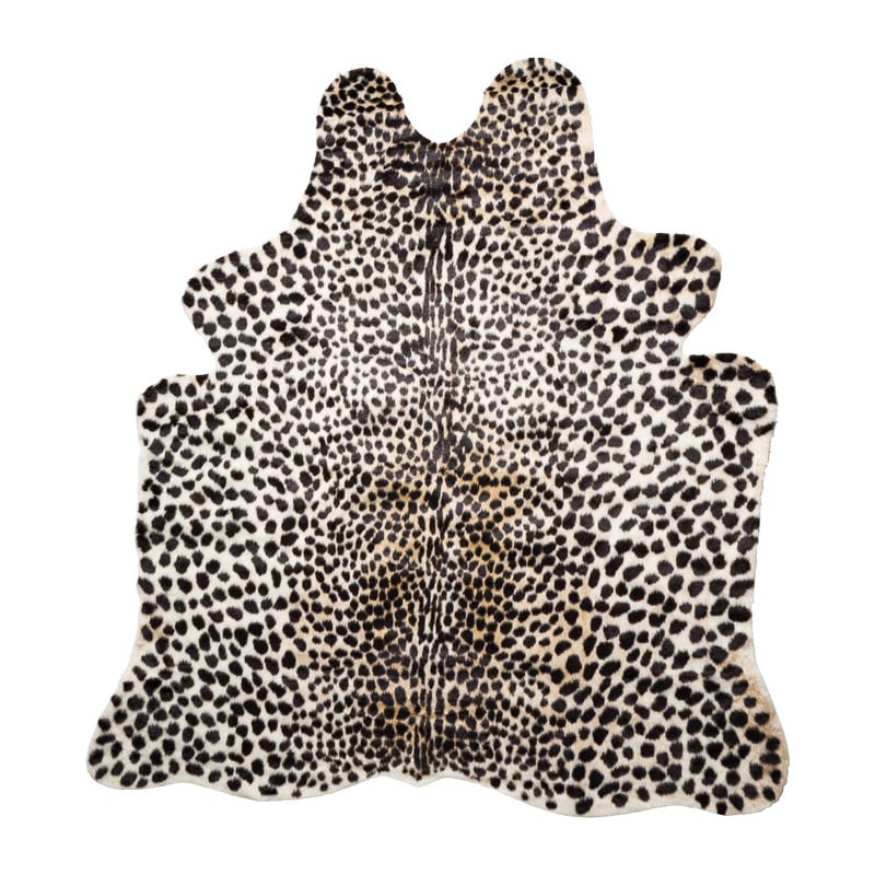 Mediaan Kleverig Opsplitsen Vloerkleed luipaard - 150x160 cm | Xenos