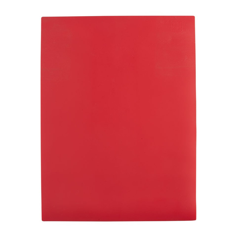 Hedendaags Discriminatie op grond van geslacht Likken Bakmat siliconen rood 39.5x30 cm | Xenos