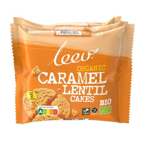 Leev bio cakes - caramel - 60 gr