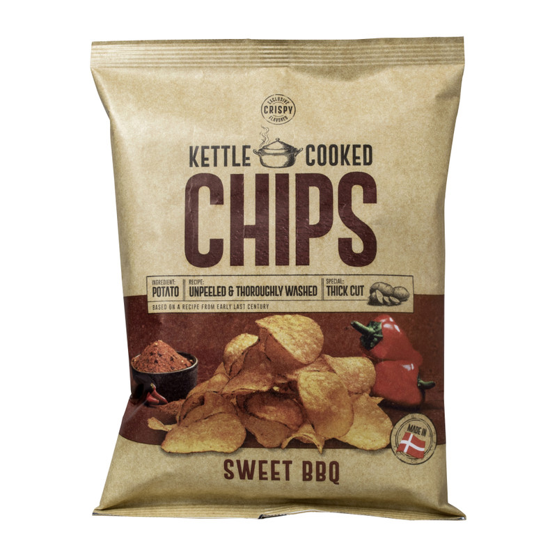 Kettle chips - sweet BBQ - 150 gram