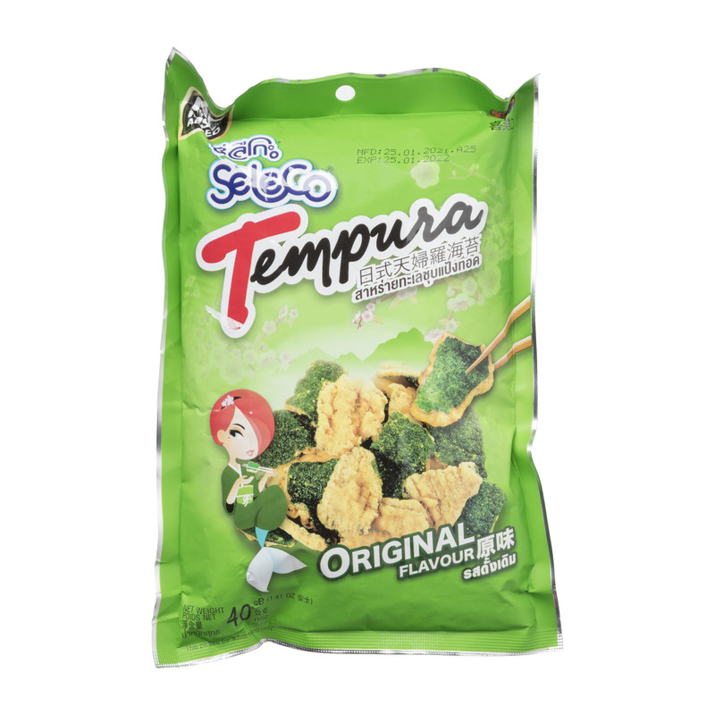 Seleco Tempura zeewier snack - 40 g
