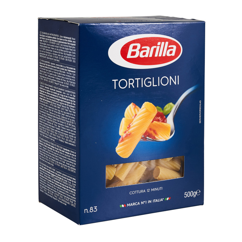 Barilla Tortiglioni - 500 gram