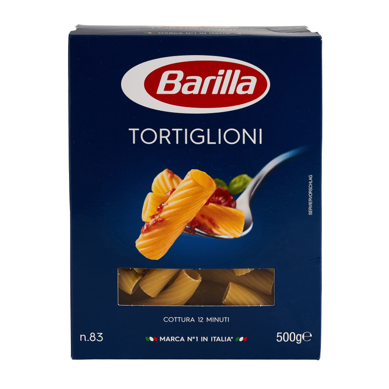 Barilla Tortiglioni - 500 gram