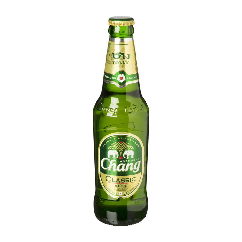 Thais bier in fles - Chang - 350 ml