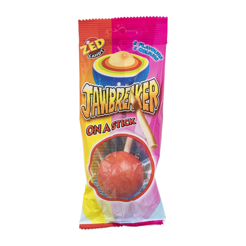 Jawbreaker on a stick - diverse variaten - 60 gram