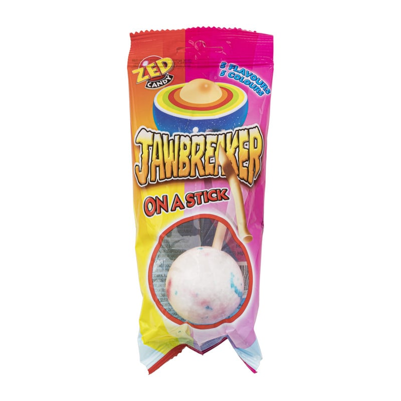 Jawbreaker on a stick - diverse variaten - 60 gram