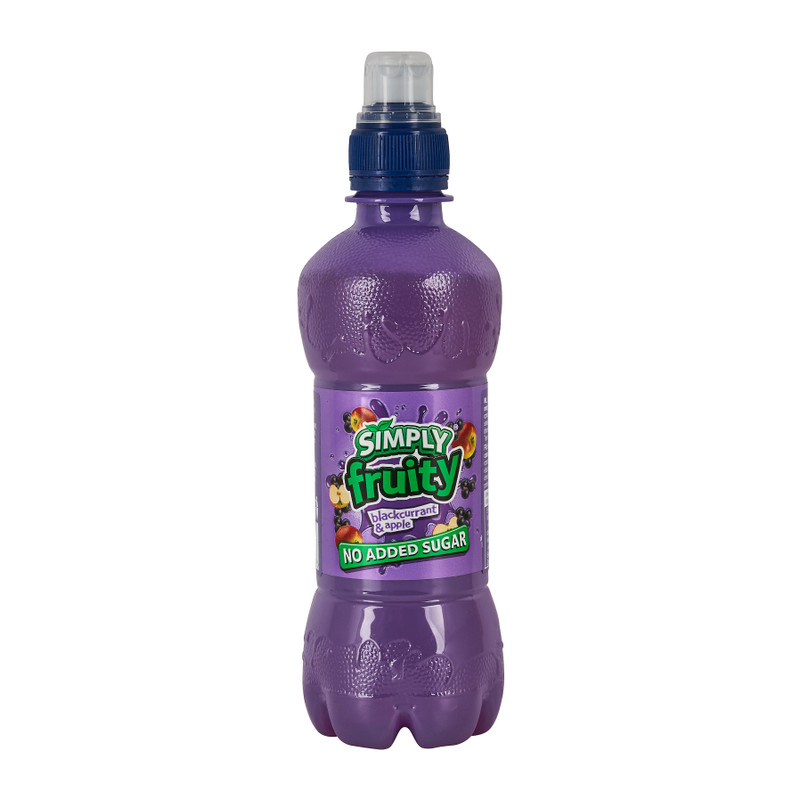 Simply Fruity - blauwe bes en appel - 330 ml